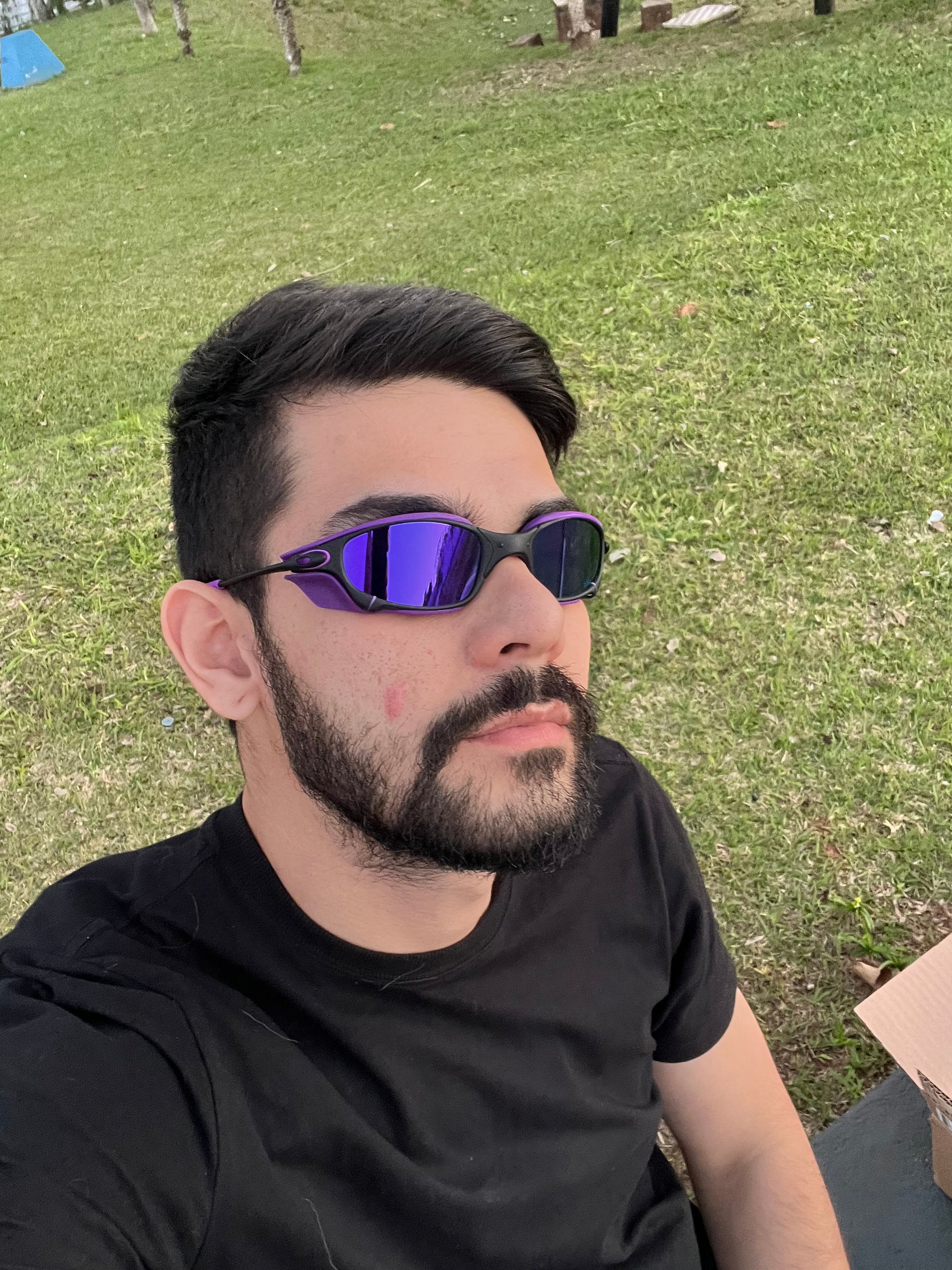 Juliet Carbon Roxo Kit Roxo + Side Roxo (2x1)
