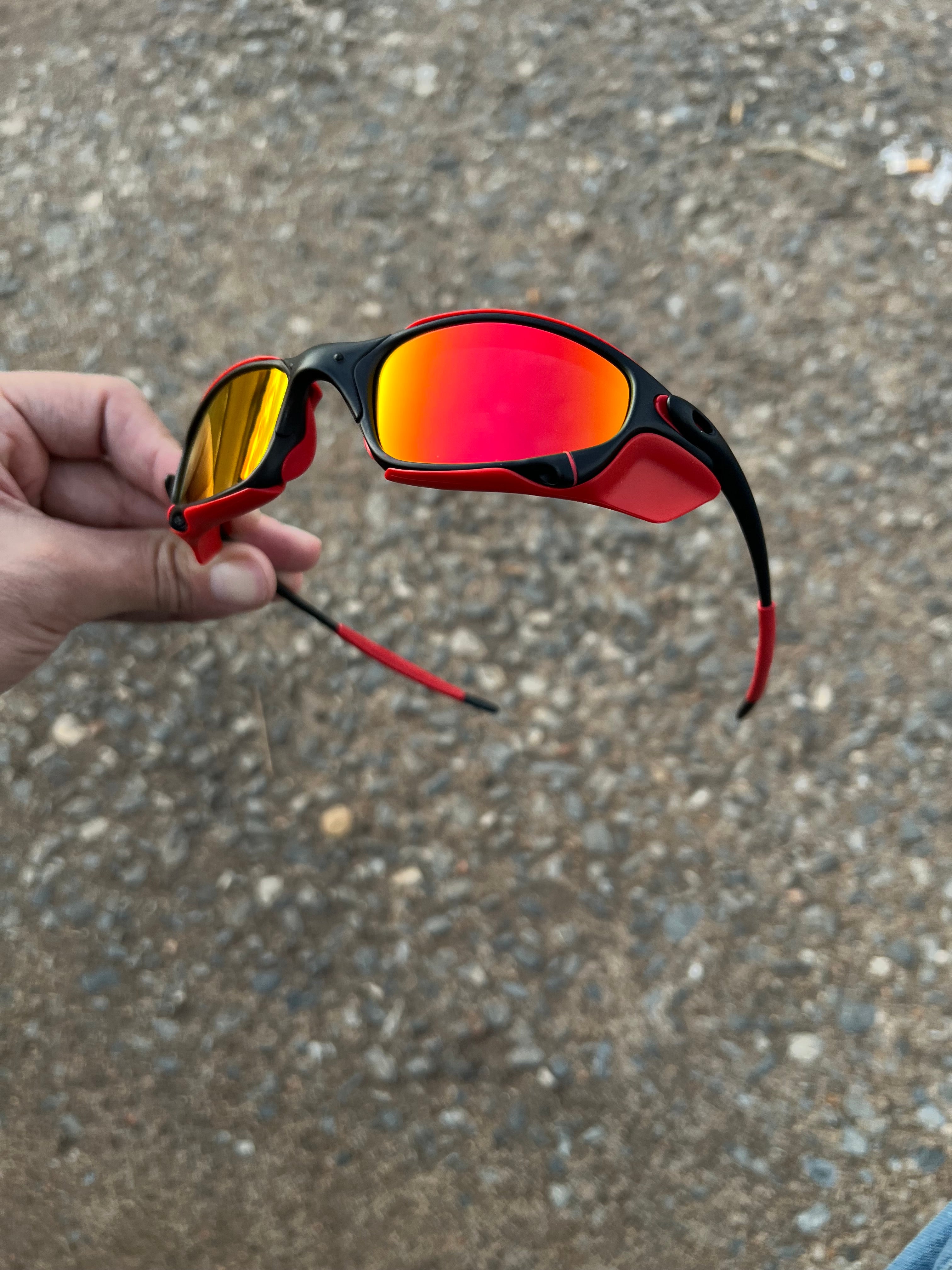 Juliet Carbon Rubi Kit Vermelho + Side Vermelho (2x1)