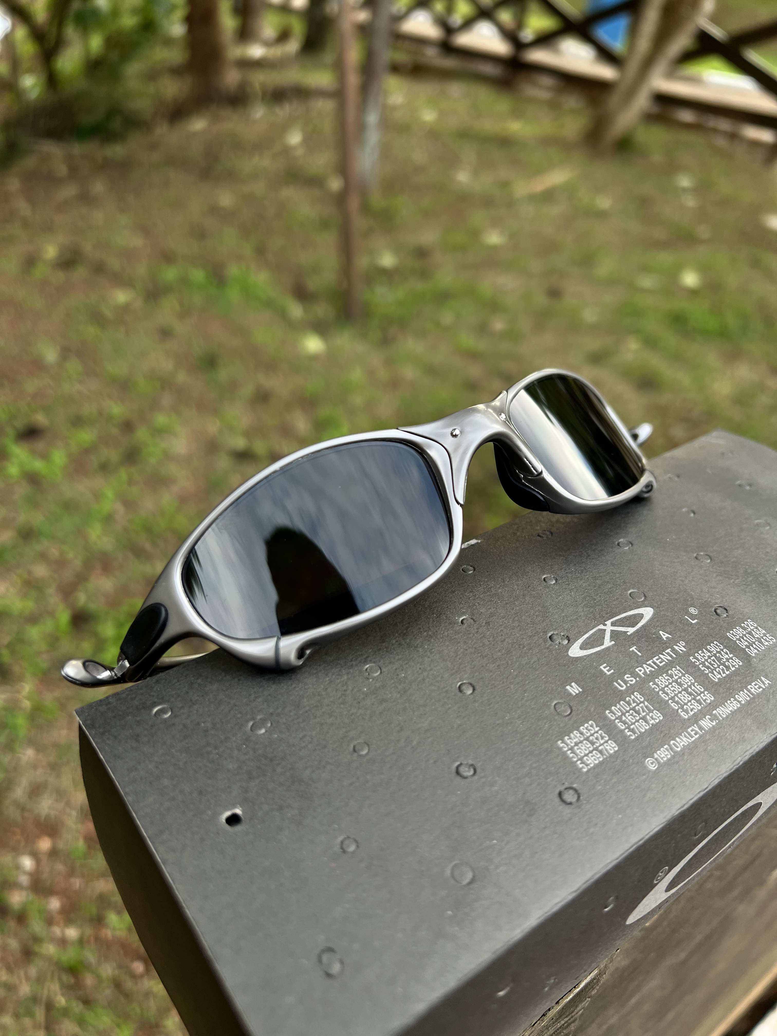Juliet Carbon Polished Black (escolha a borracha) (un)