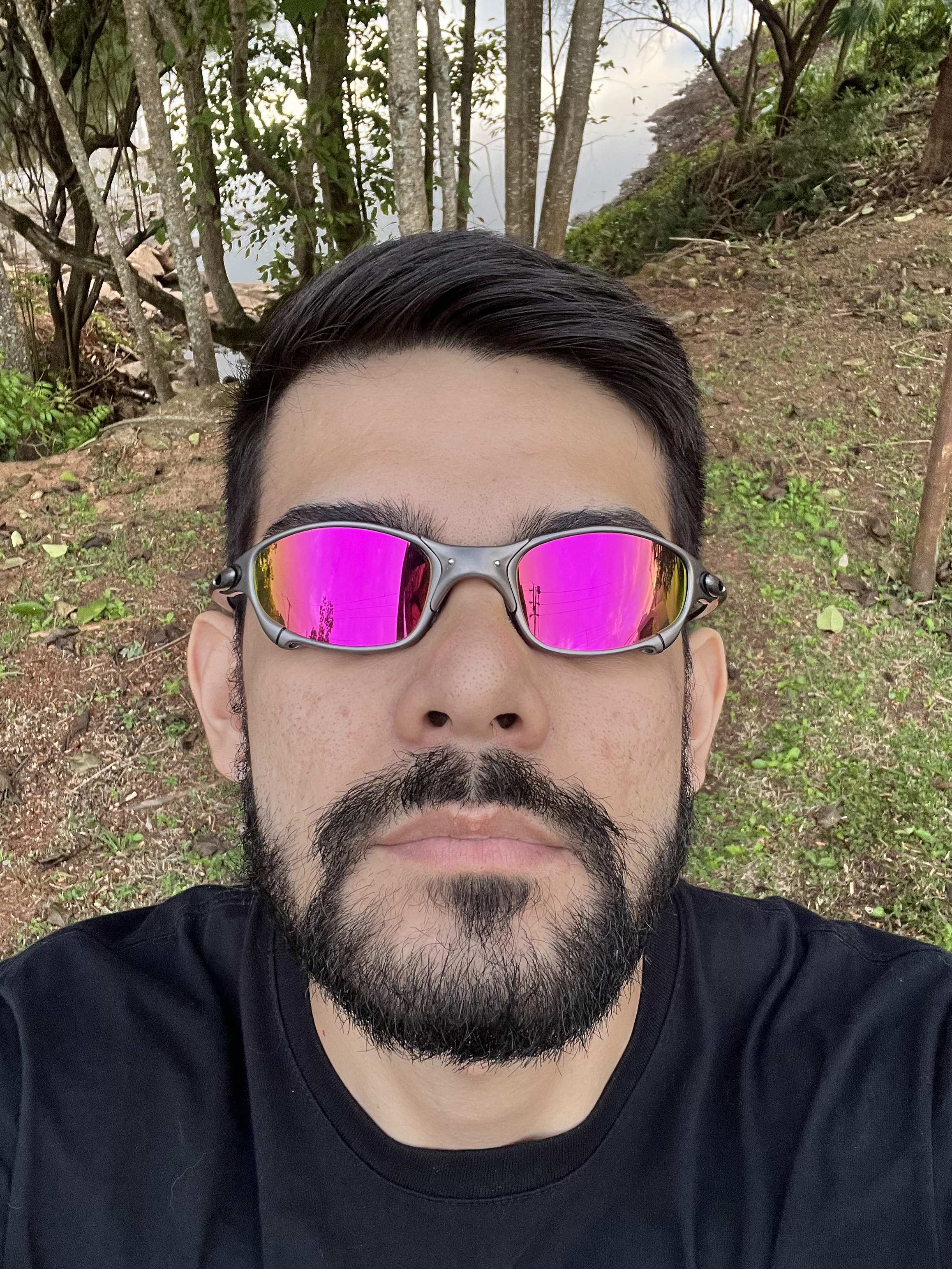 Juliet Carbon Polished Pink (escolha a borracha) (un)
