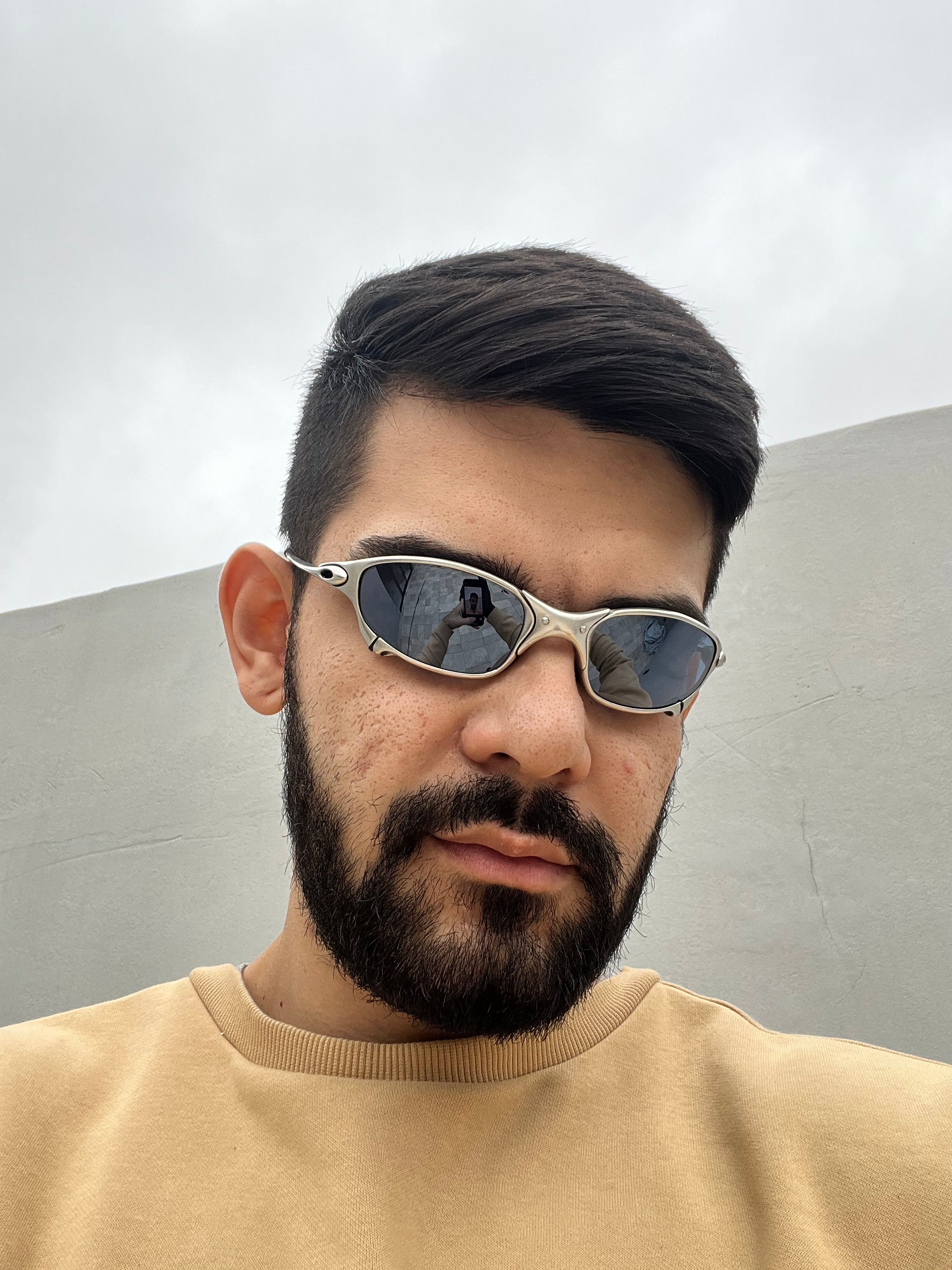 Juliet Plasma Titanium Clear Linha Ouro