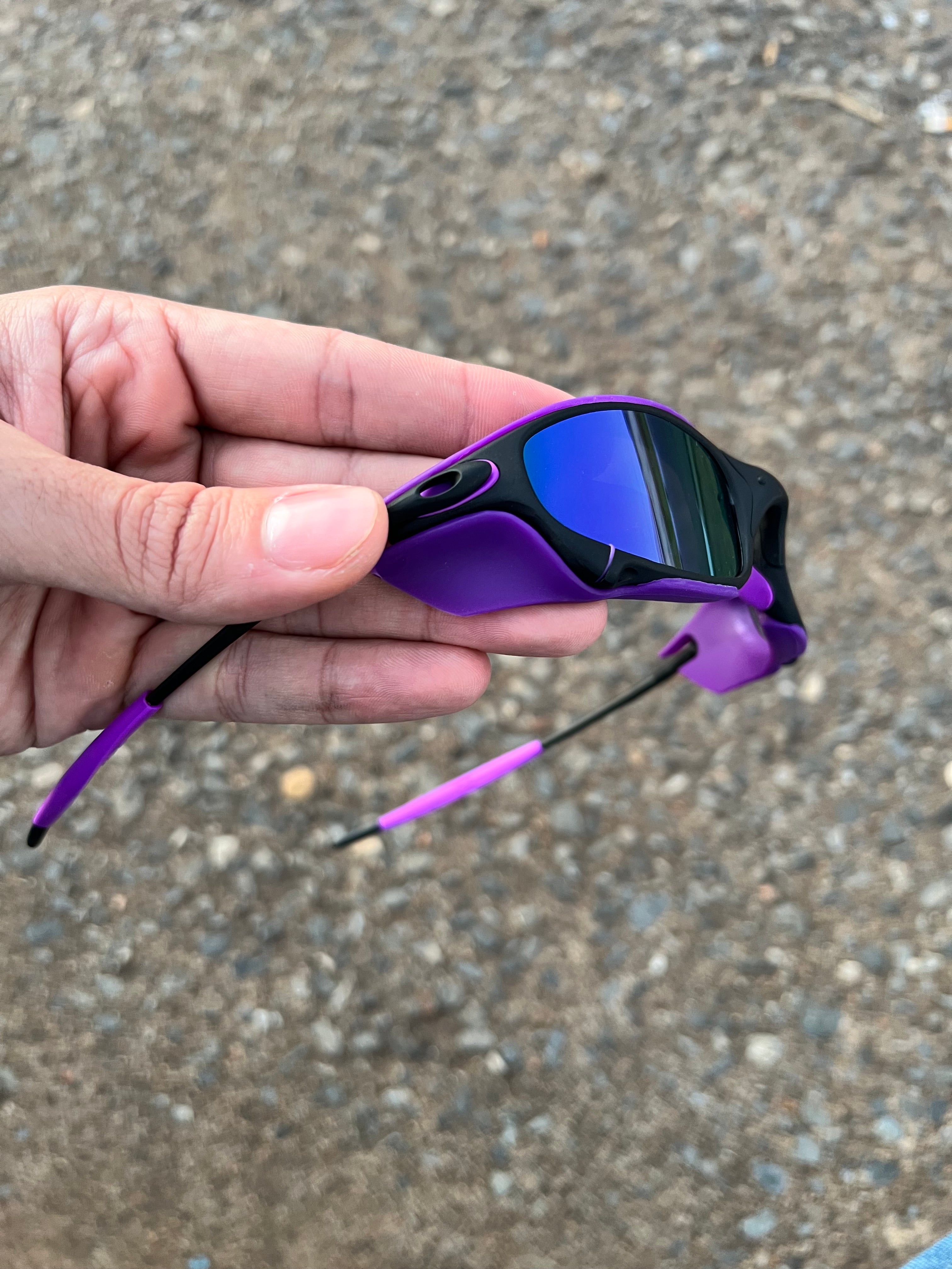 Juliet Carbon Roxo Kit Roxo + Side Roxo (2x1)
