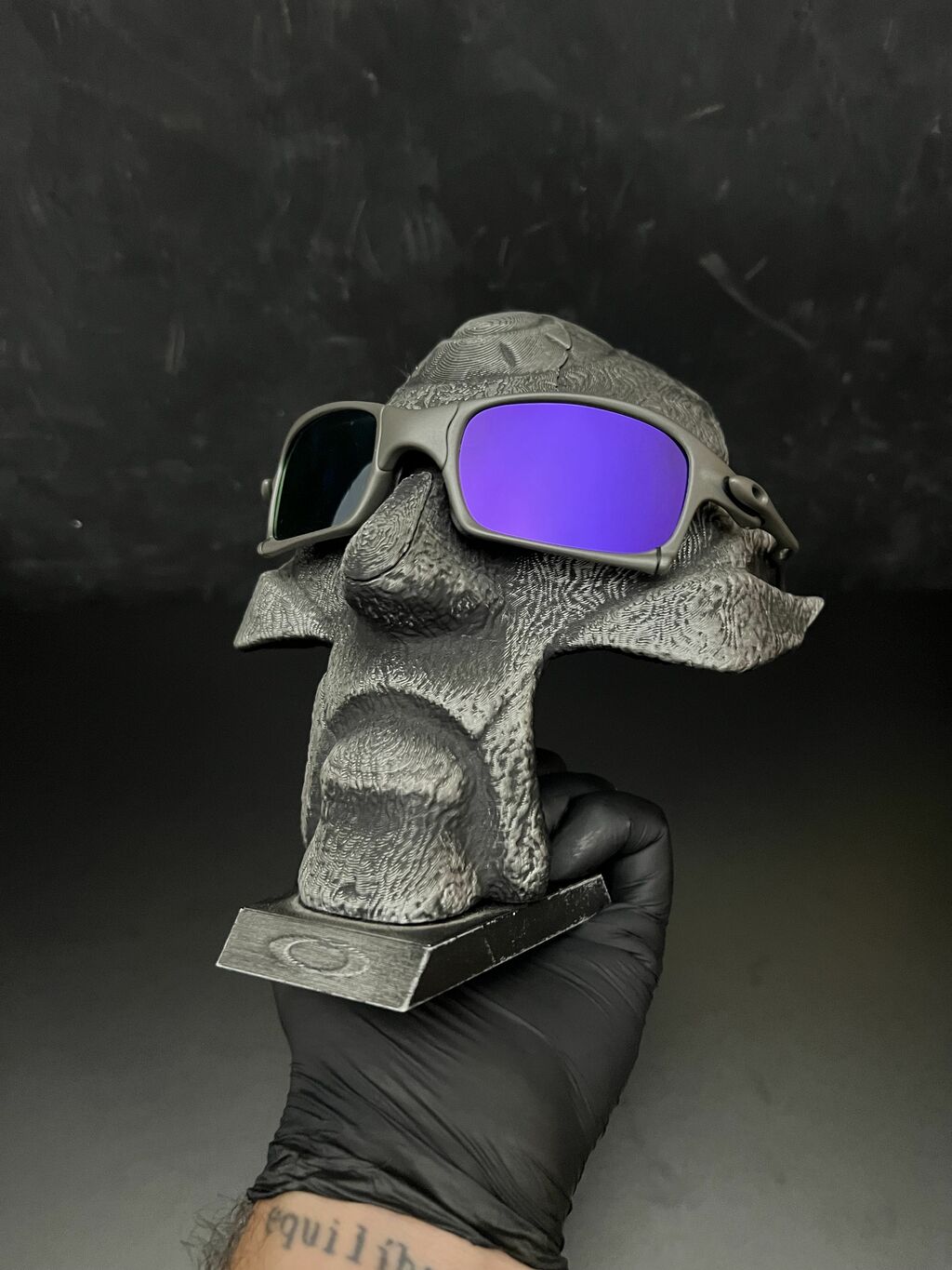 Squared X-Metal Roxo kit Preto