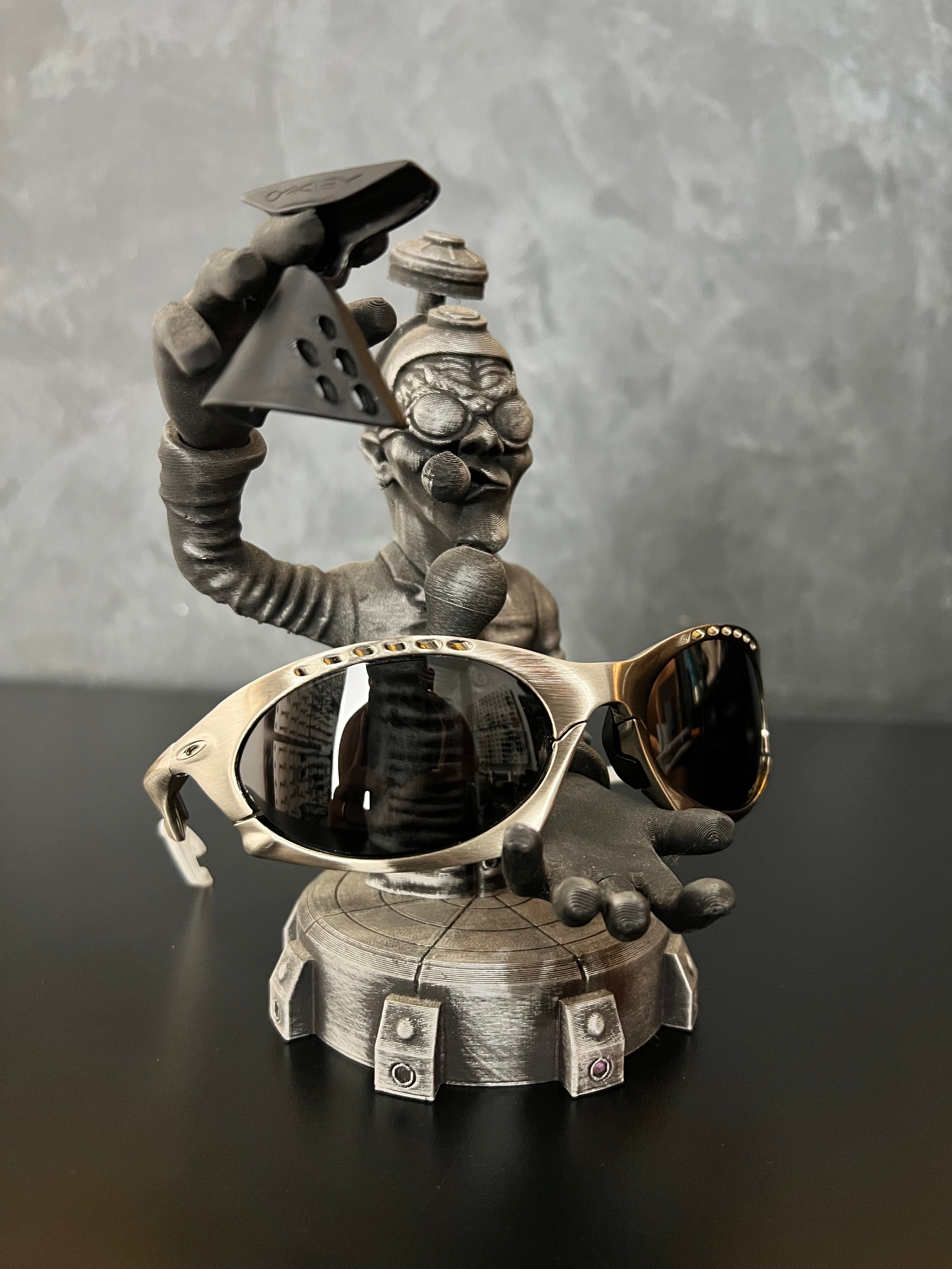 Plantaris Titânio Lentes Black (feita em metal) (un)