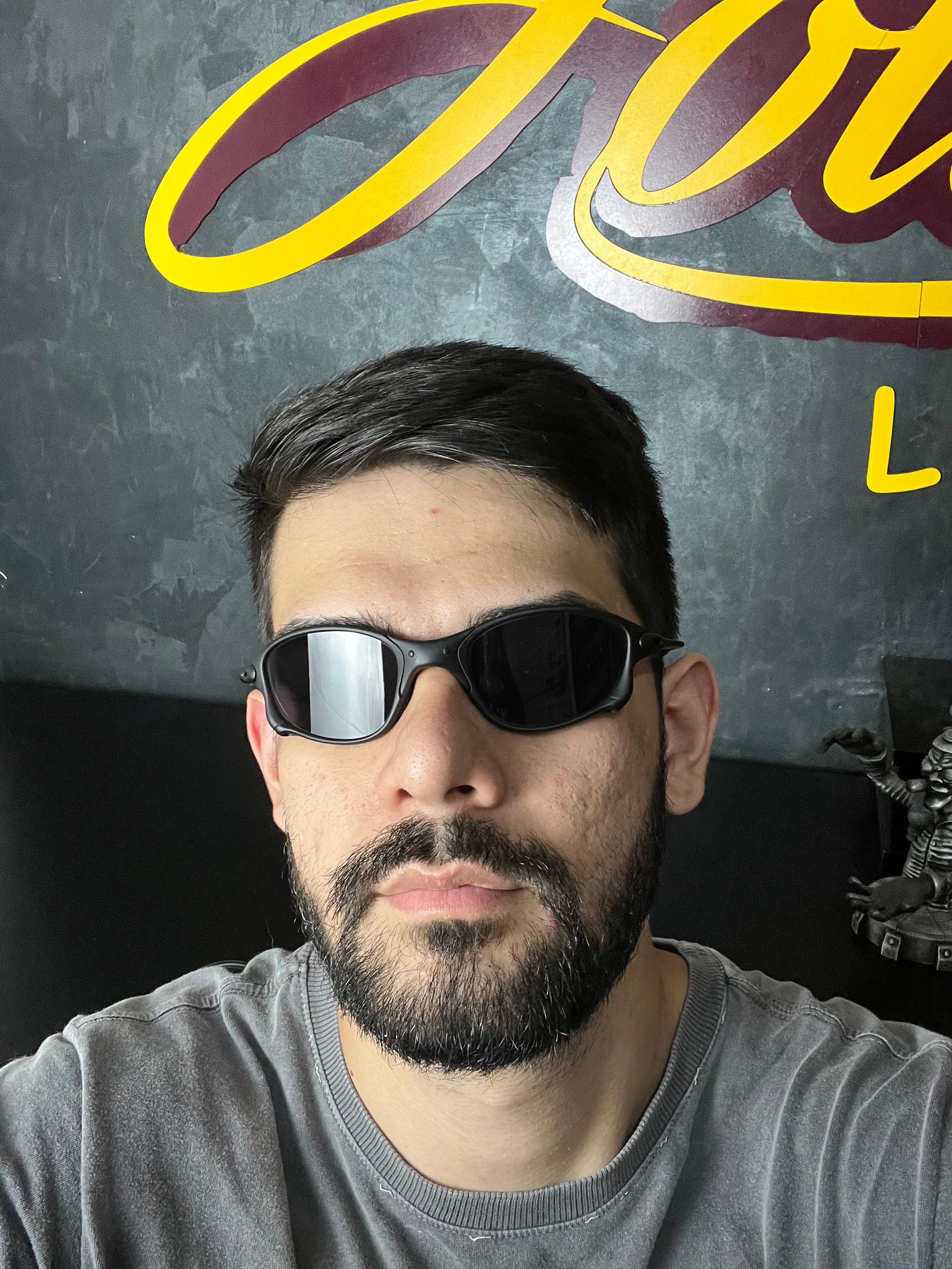 Double-x Carbon Black + Side Preto (un)