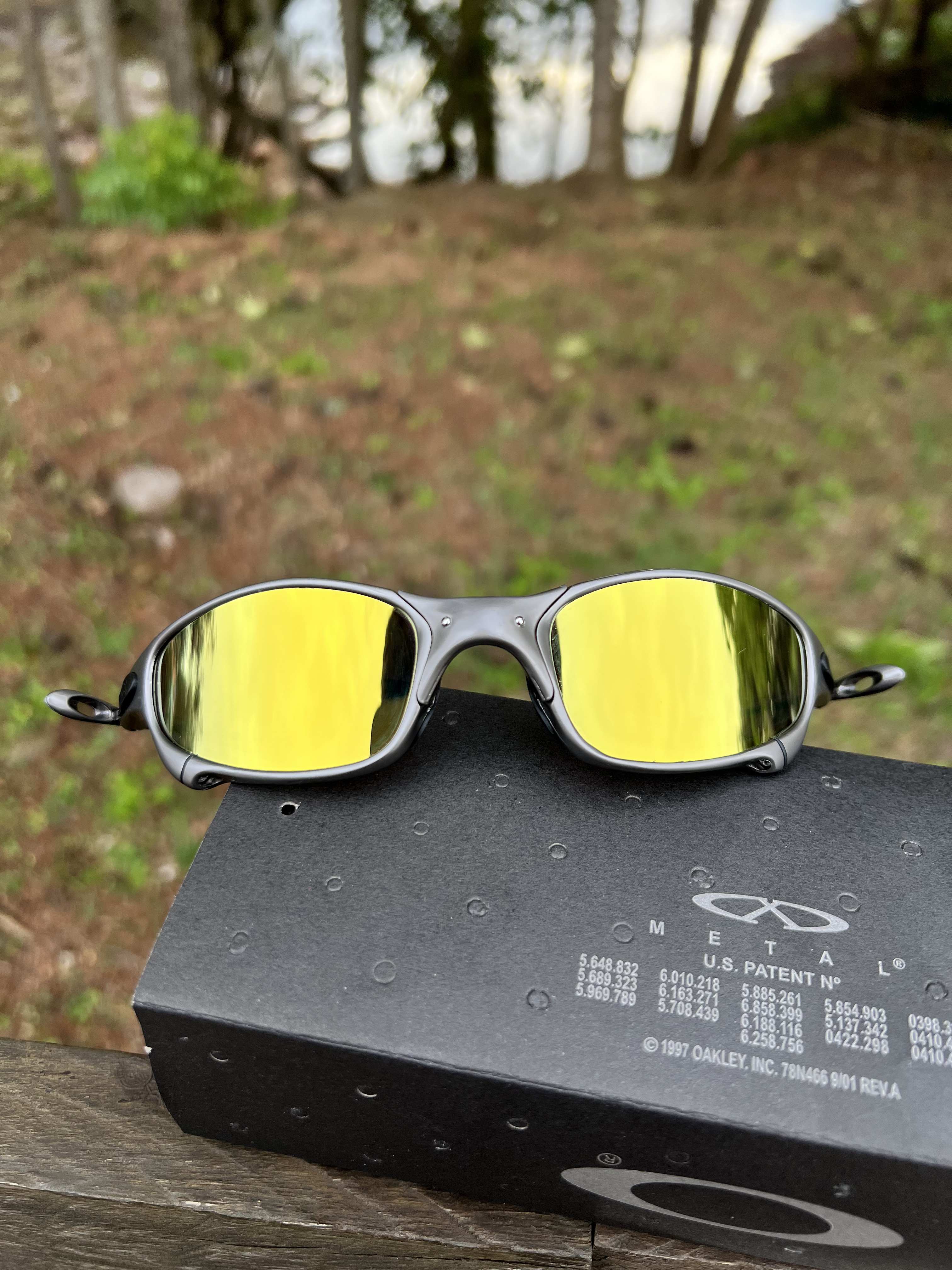 Juliet Carbon Polished 24k (escolha a borracha) (un)