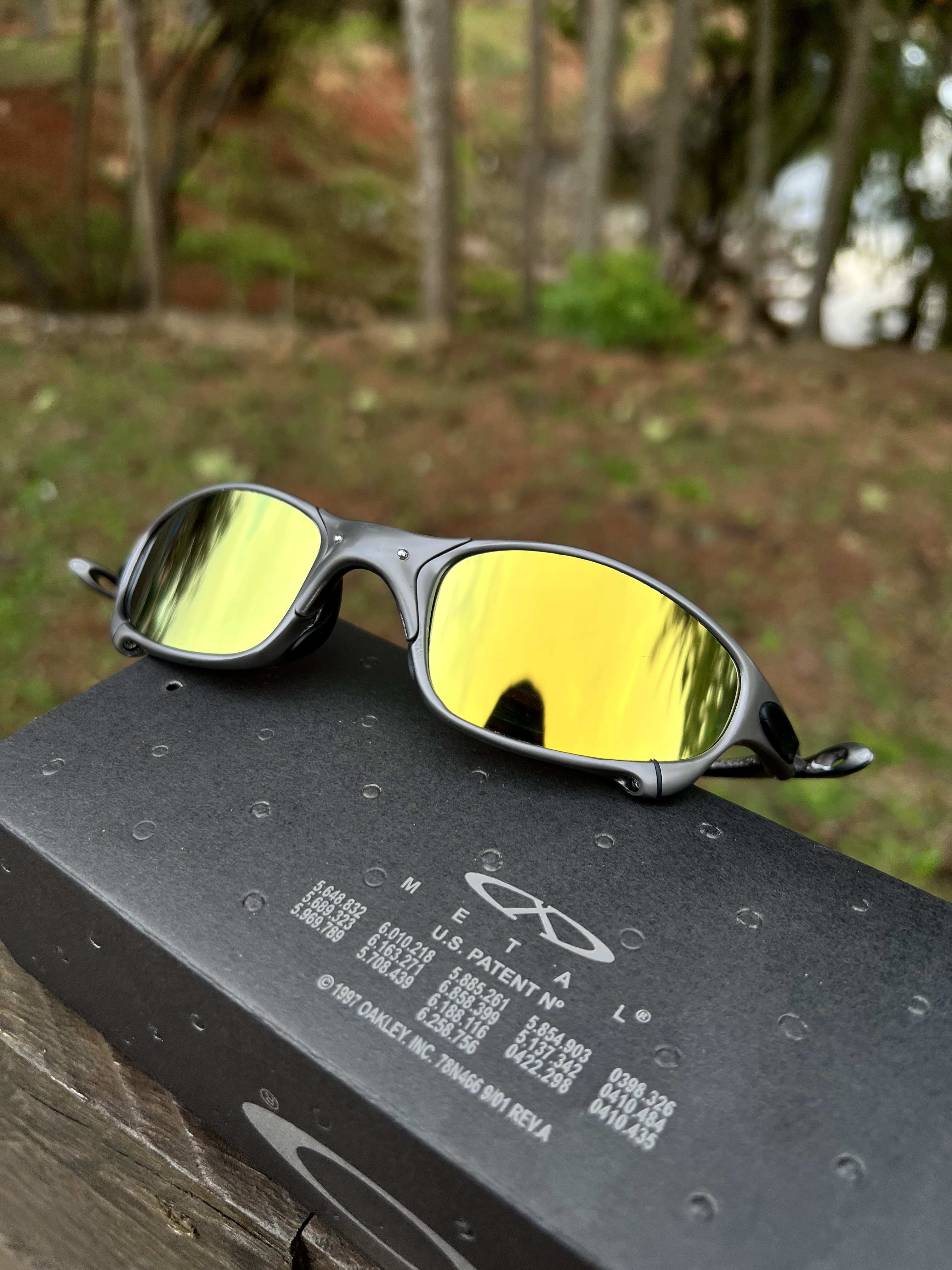 Juliet Carbon Polished 24k (escolha a borracha) (un)