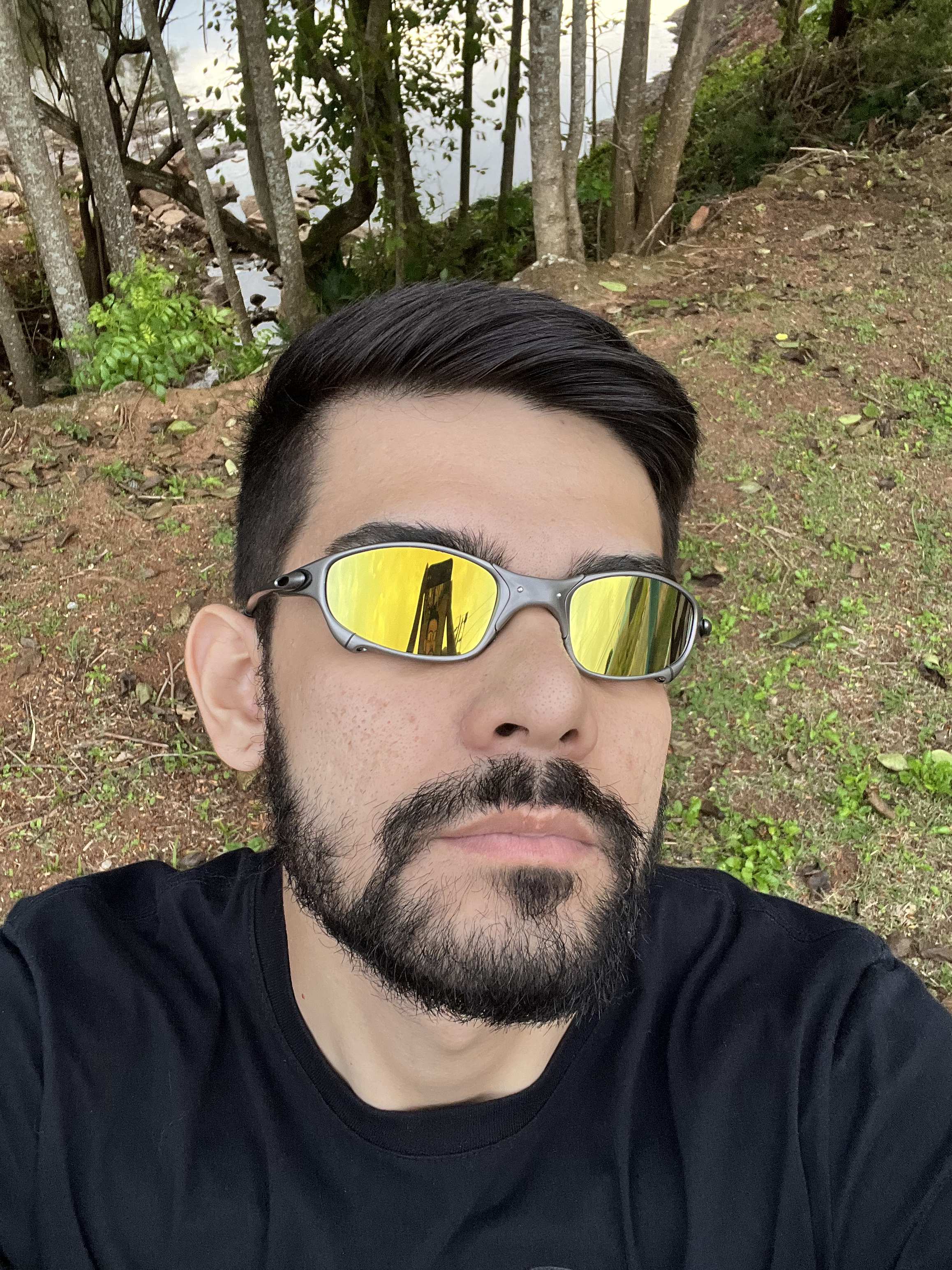 Juliet Carbon Polished 24k (escolha a borracha) (un)