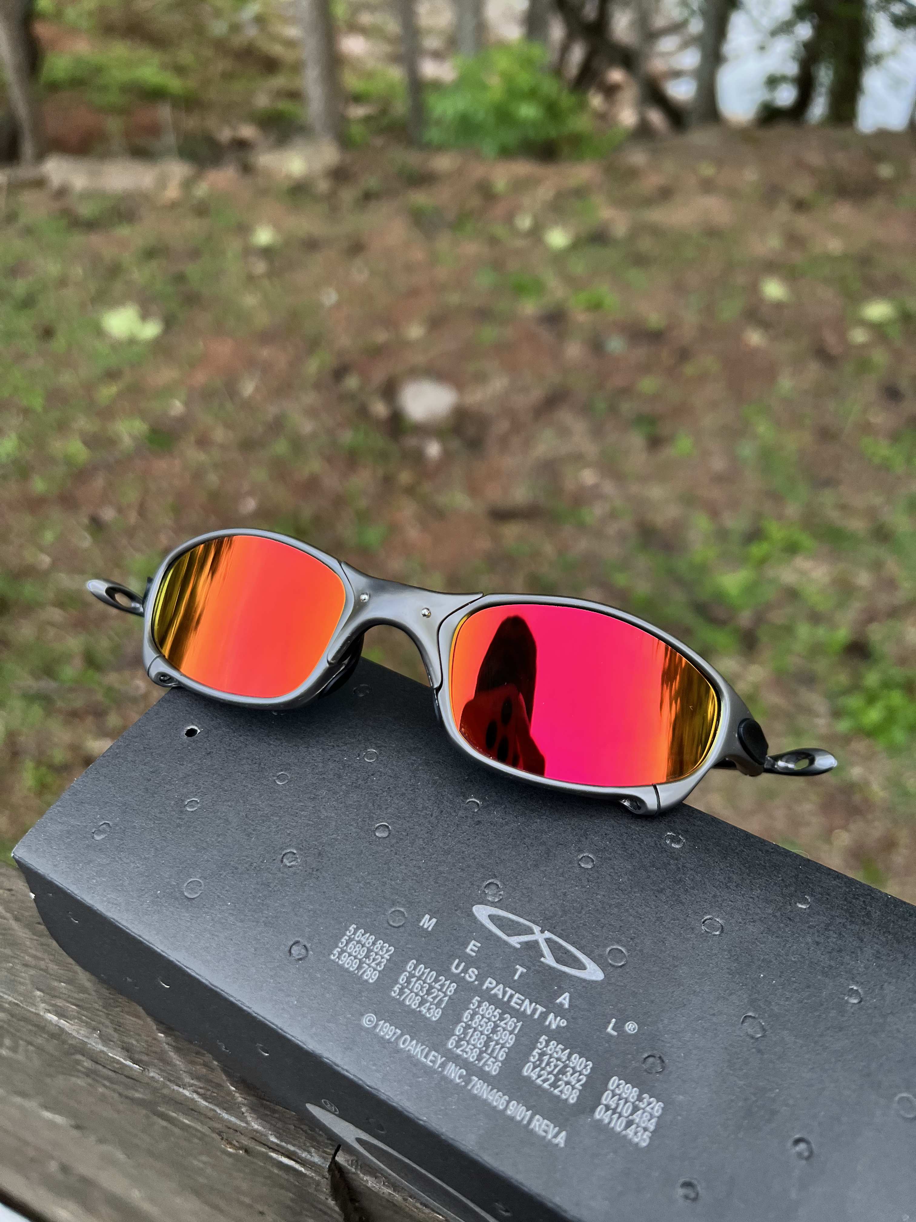 Juliet Carbon Polished Rubi (escolha a borracha) (un)